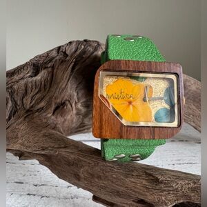 Mistura Pellicano Wooden Ladies Watch Unisex